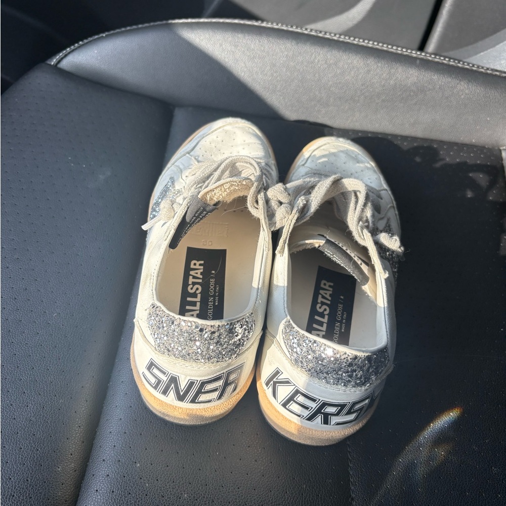 Golden Goose Sneakers. Size 7. A year old. Great condition!
